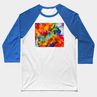 Colour Riot 1 Baseball T-Shirt